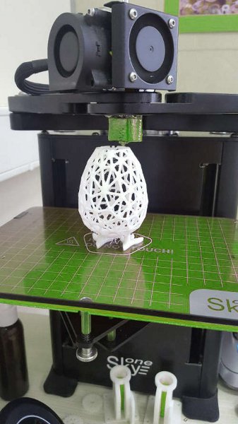 Easter egg 3D printing process