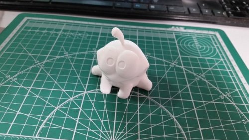 La impresión 3D del juguete