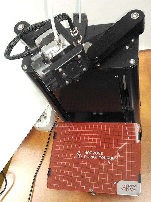 3D printer SkyOne, which is always helpful 2