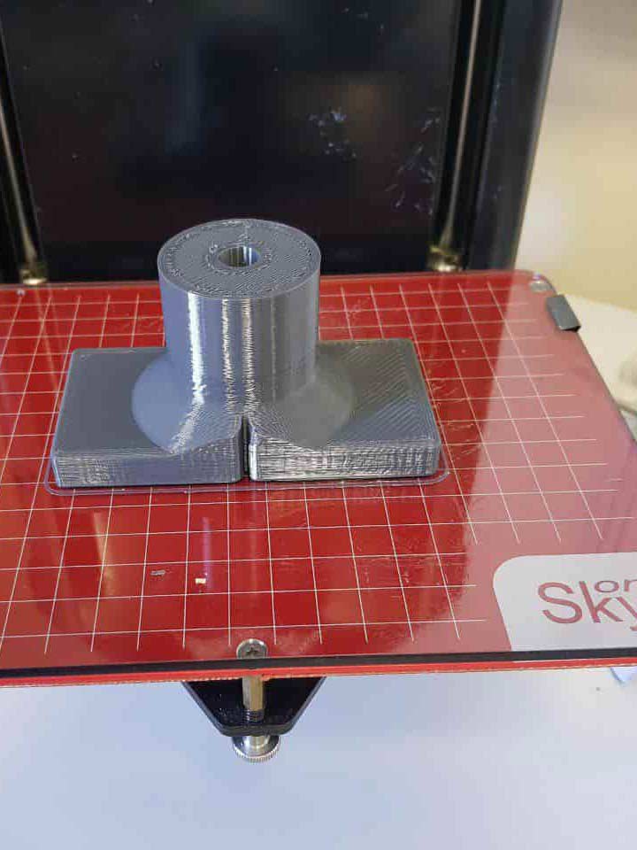 Plastic conductor, printed on 3D printer SkyOne