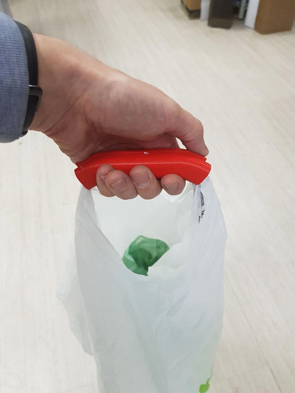 3D printed handle - a usefull thing for shopping 1
