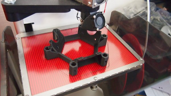 3D printing of the frame