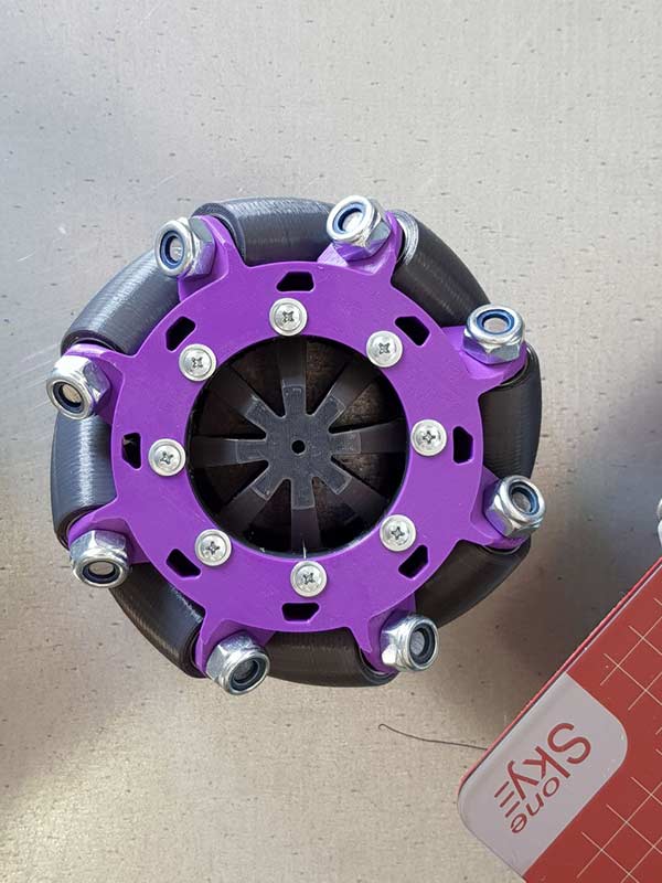 3D printed omniwheel