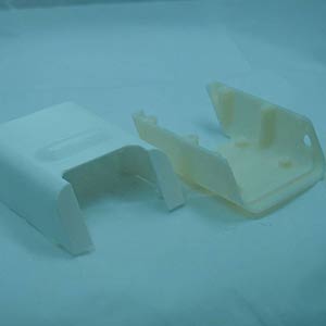 La caja de la impresora 3D impresa 