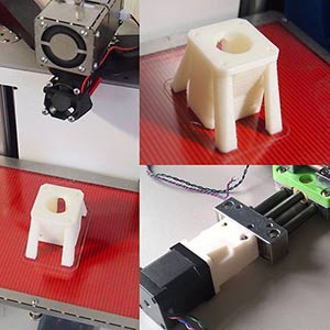 Reborde impreso en la impresora 3D