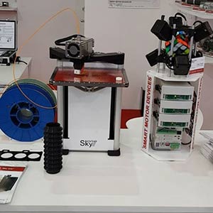 Impresora 3D en la exposición SPS 2017